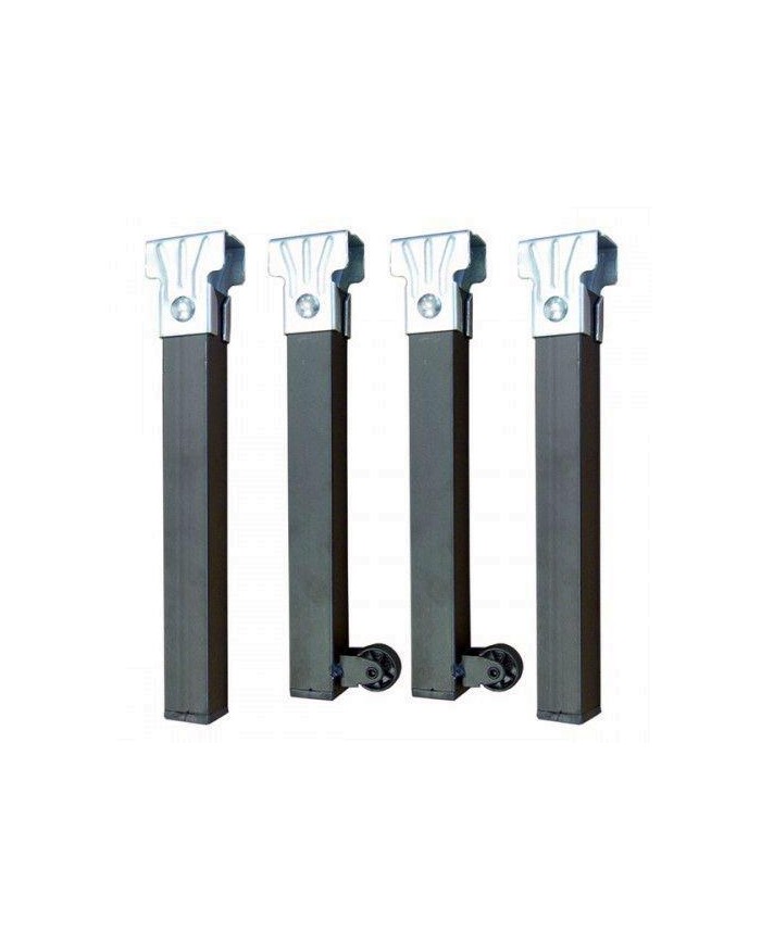 PATAS SOMIER 30X30MM. CUADRADAS CON RUEDAS 4U