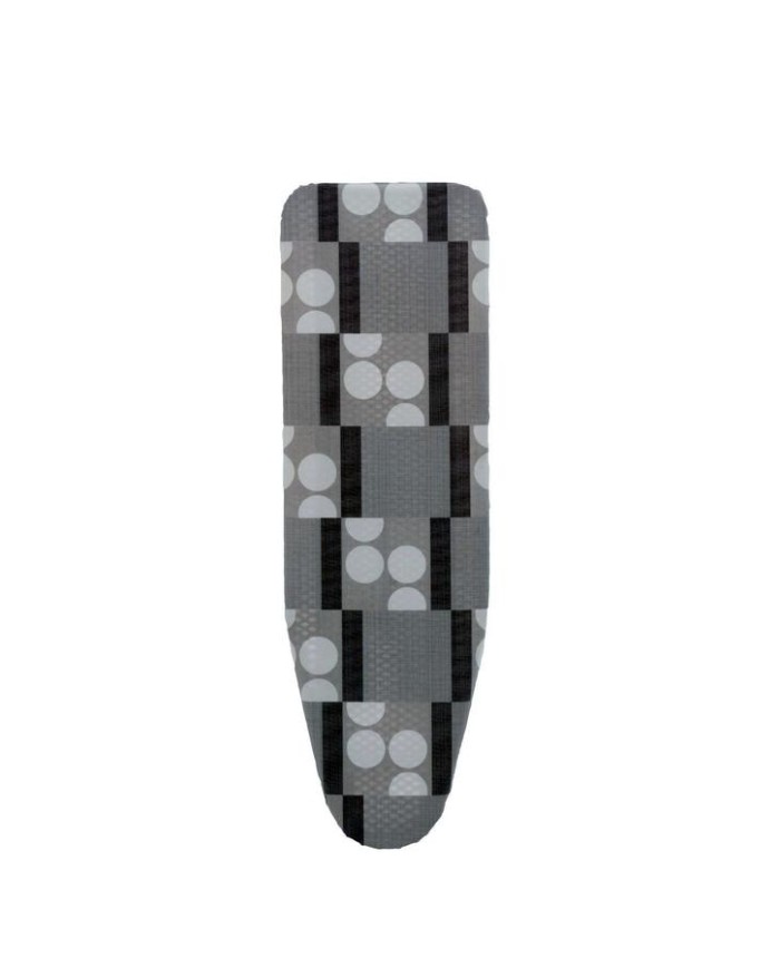 FUNDA MESA PLANCHA 130X48 CMS. LOGOS-GRIS ROLSER