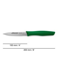 CUCHILLO ARCOS MOD.NOVA MONDADOR VERDE 188621 100 MM.