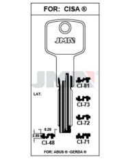 LLAVES BRUTO SEGURIDAD CI-26     LATON