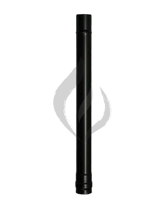 TUBO ESTUFA VITRIFICADO PELLET 80MM. 1MT.
