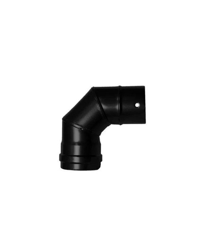 CODO ESTUFA VITRIFICADO PELLET 80MM. 90º