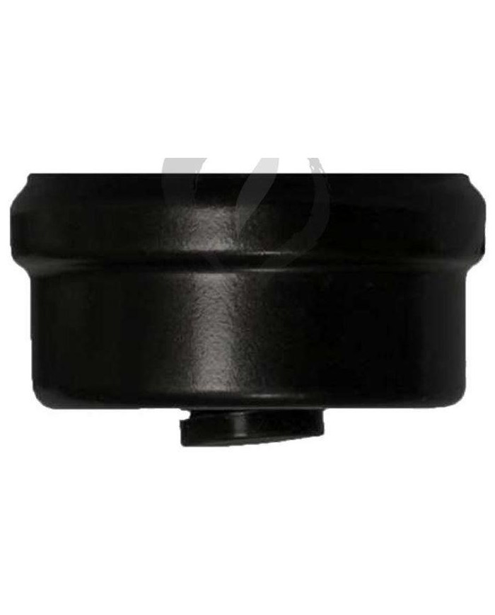 TAPA ESTUFA VITRIFICADA PELLET 80 MM.