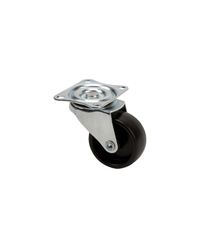 RUEDA GIRATORIA TW0128 25MM. CON PLACA