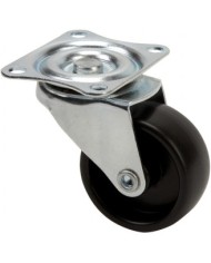 RUEDA GIRATORIA TW0128 25MM. CON PLACA