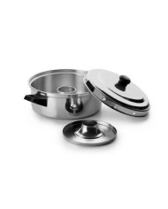 CACEROLA IBILI INDUCCION CON TAPA 16CMS.