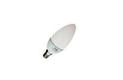 BOMBILLA LED VELA C37 6,5W. E14 3000K-530 LM