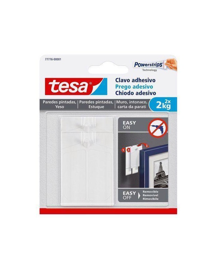 CLAVO ADHESIVO TESA AJUSTABLE 2KG. (B/2UDS)