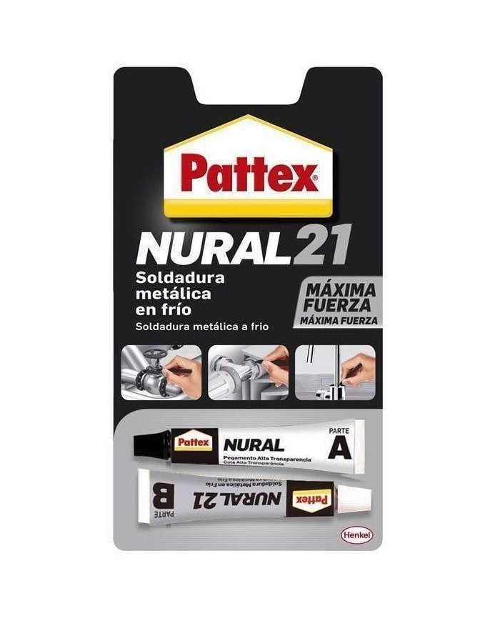 PEGAMENTO PATTEX NURAL 21 120ML SOLDADURA EN FRIO
