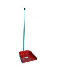 RECOGEDOR BASURA  METALICO AZUL