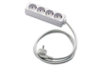 BASE MULTIPLE 4 TOMAS T.T. CABLE 1'5M.