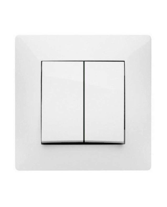 INTERRUPTOR DOBLE EMPOTRADO 10-A HABITAT 9303