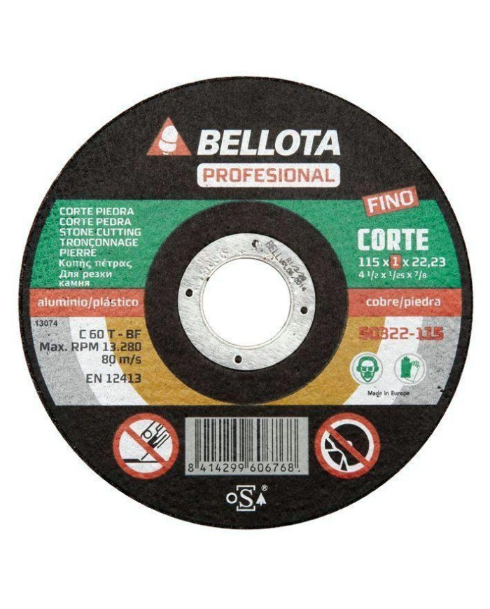 DISCO BELLOTA CORTE PIEDRA 50322-115 1MM