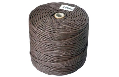 CUERDA POLIPROPILENO MARRON 5MM. (200MTS)