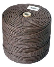 CUERDA POLIPROPILENO MARRON 5MM. (200MTS)