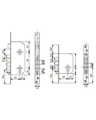 CERRADURA TESA R-200 B566L