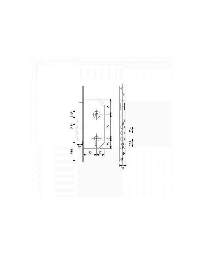 CERRADURA TESA R-200 B566L