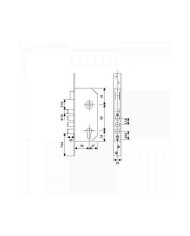 CERRADURA TESA R-200 B566L