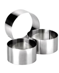 ARO EMPLATAR IBILI INOX.  8X4,5 CMS.
