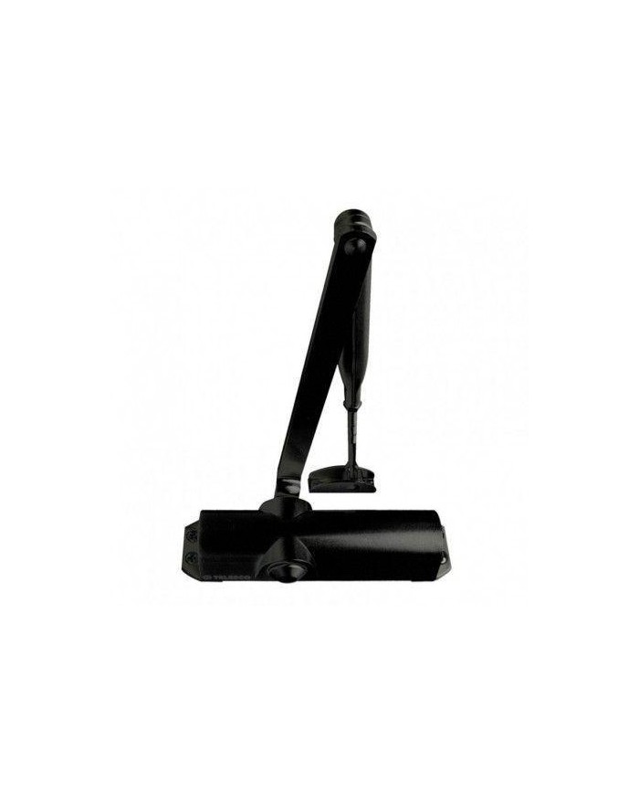 CIERRAPUERTAS LINCE CPA23N SIN RETENEDOR NEGRO (PUERTAS 40 KG).