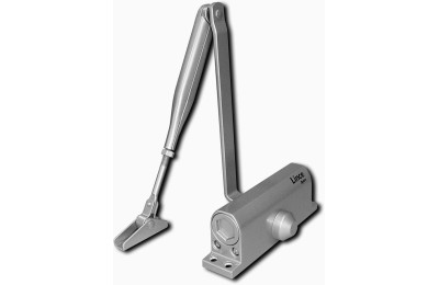 CIERRAPUERTAS LINCE CPA23RP CON RETENEDOR PLATA (PUERTAS 40 KG).