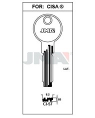 LLAVES BRUTO SEGURIDAD COR-37    LATON