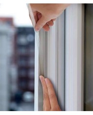 BURLETE TESA SILICONA TRANSPARENTE 9MMX6MTS.