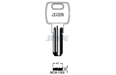 LLAVES BRUTO SEGURIDAD MCM-15E8  LATON