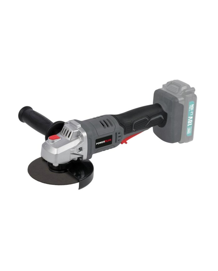 AMOLADORA POWERPLUS 115 MM - 18V. CARGADOR + BATERIA