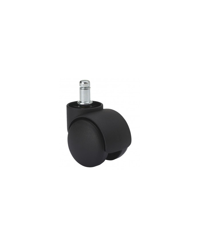 RUEDA GIRATORIA TW0121 50MM. NEGRA. SILLA DE OFICINA