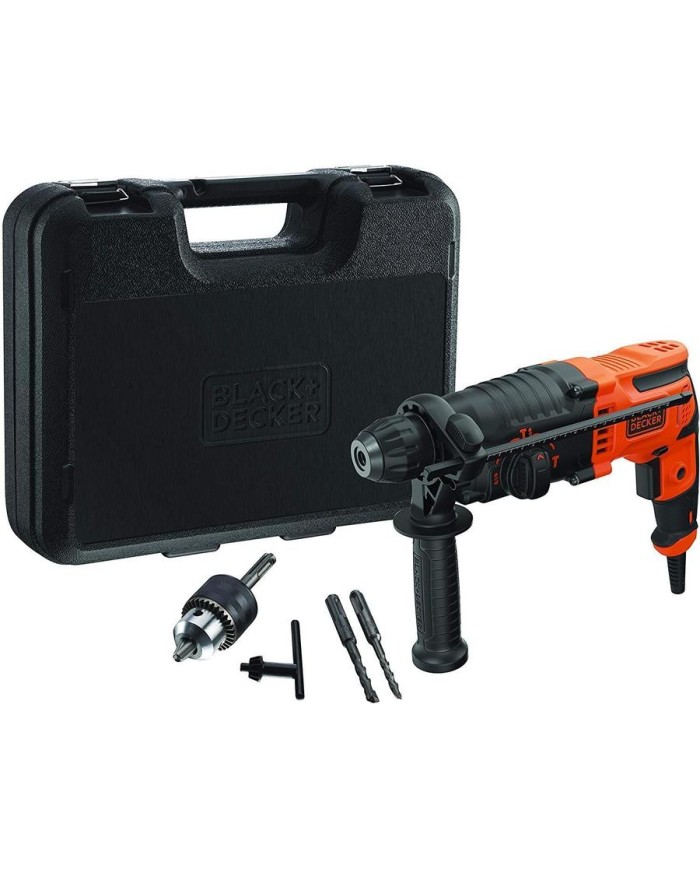 MARTILLO PERFORADOR  650W.BLACK&DECKER 1,4J BEHS01K-QS