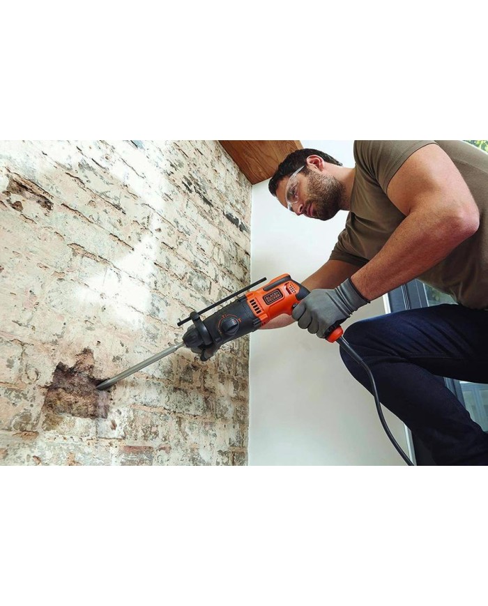 MARTILLO PERFORADOR  650W.BLACK&DECKER 1,4J BEHS01K-QS