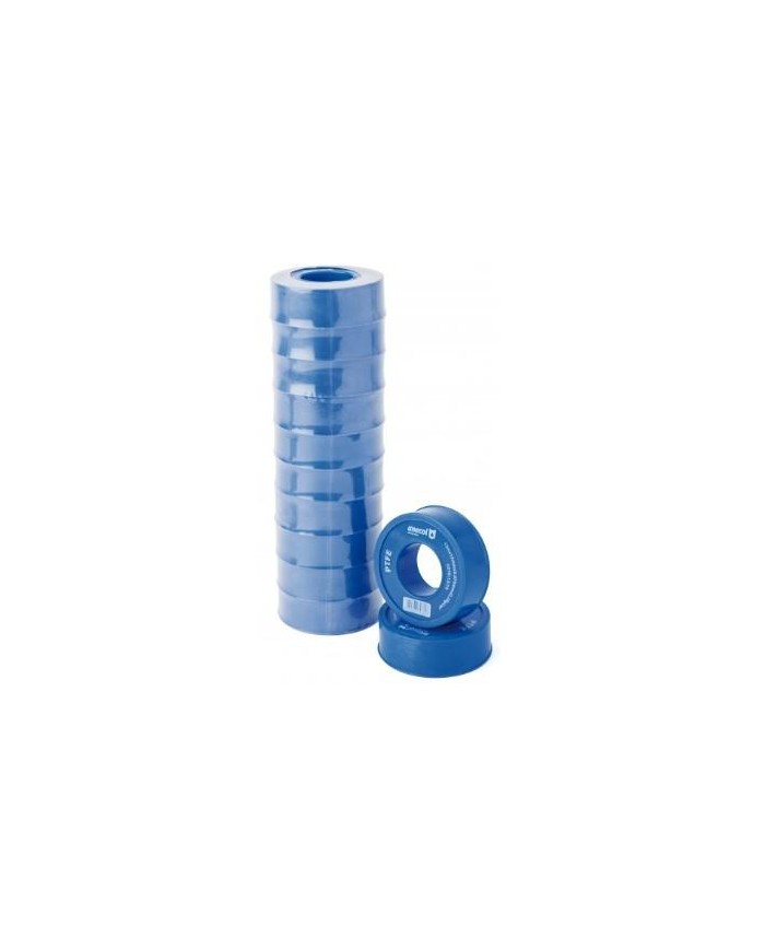 CINTA TEFLON UNECOL 12X0'075MM. 12MTS. (B/10UDS.)