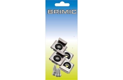 SOPORTE ESPEJOS 45X25 MM. (JUEGO 4 PZS.)