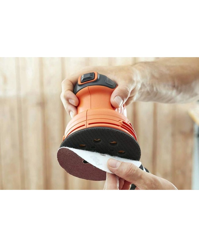 LIJADORA ORBITAL 230W. BLACK & DECKER BEW210-QS