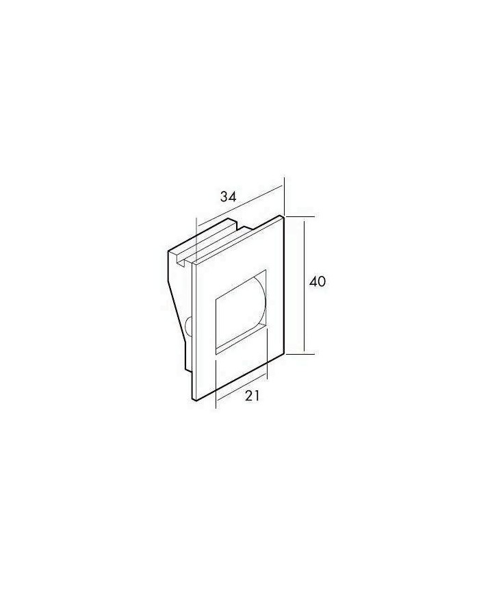 PASACINTAS PERSIANA C-20 COMPACTO PVC