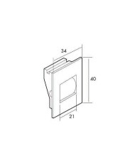 PASACINTAS PERSIANA C-20 COMPACTO PVC
