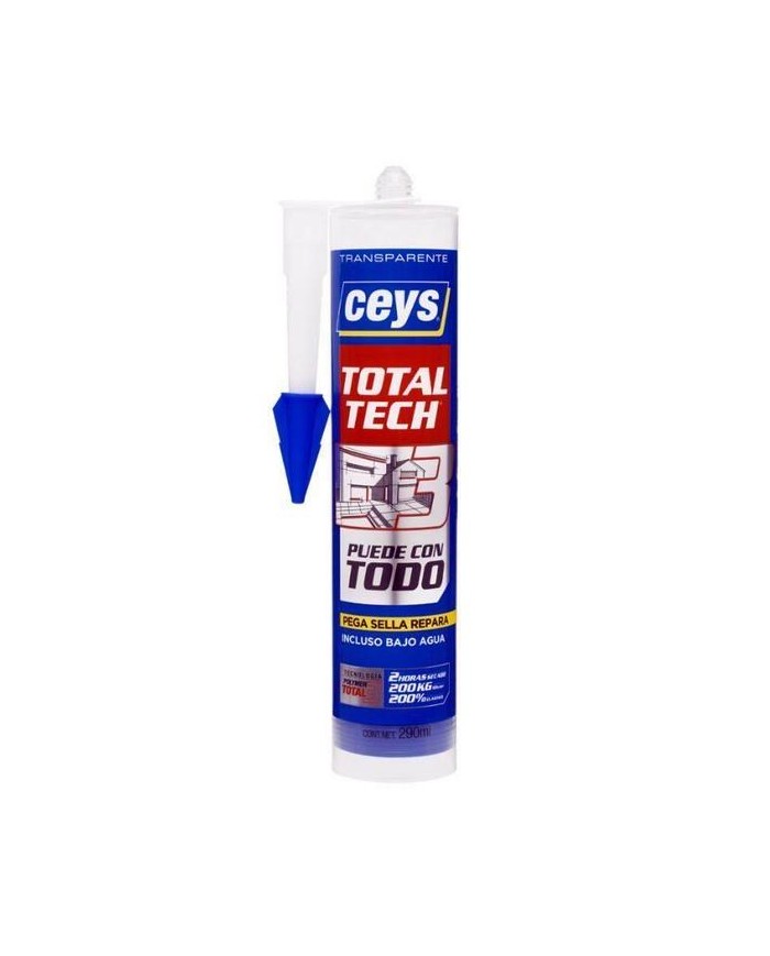 PEGAMENTO CEYS MS-TECH 290ML. TRANSP.