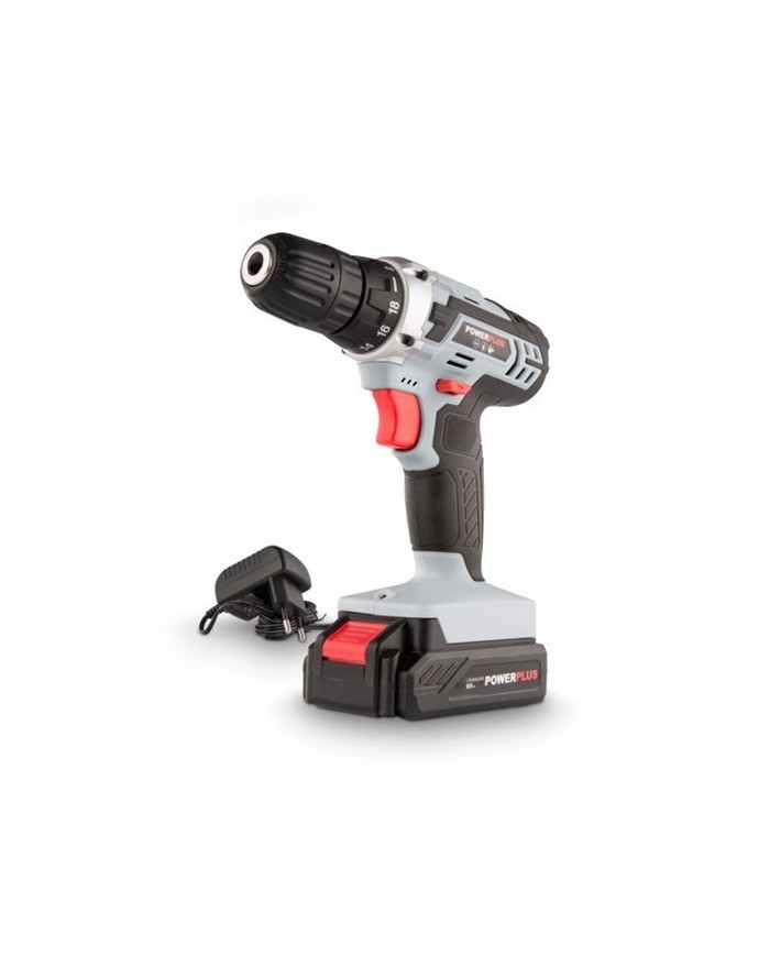 TALADRO ATORNILLADOR POWERPLUS 16V 1BAT 1.3Ah POWC1061