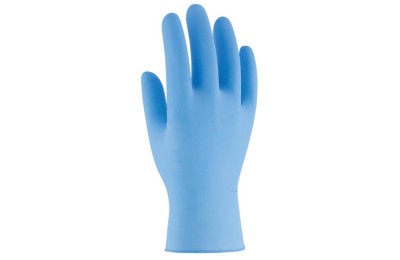 GUANTES NITRILO AZUL T-L SANTEX CAJA 100UDS.