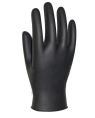 GUANTES NITRILO NEGRO T-L SANTEX CAJA 100UDS.