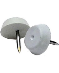 TOPE SILLA DESLIZANTE BLANCO MICEL 17MM (100U)