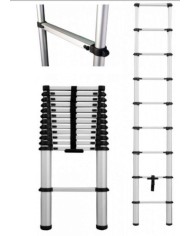 ESCALERA TELESCOPICA ALU.10PELDAÑOS 3'2MTS.