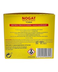 RATICIDA NOGAT (SOBRES 10 GRS.) CAJA 15 UDS.