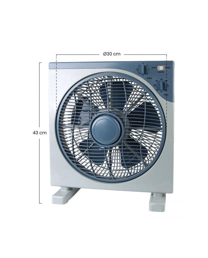 VENTILADOR BOX 50W. 30CM. NEW RAYDAN