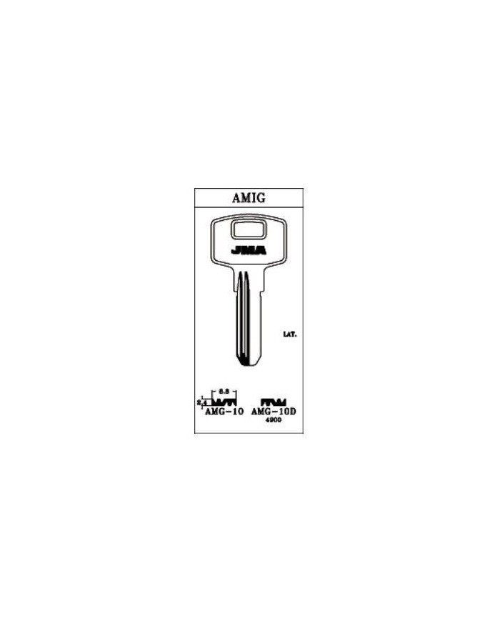 LLAVES BRUTO SEGURIDAD AMG-10    LATON