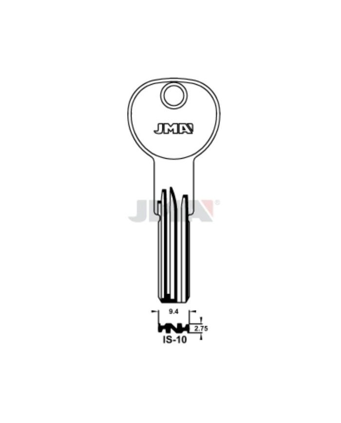 LLAVES BRUTO SEGURIDAD IS-10     LATON
