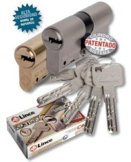 CILINDRO LINCE LATONADO SEGURIDAD C-653030-L (C-6)