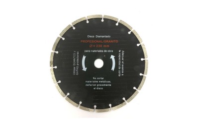 DISCO DIAMANTE SEGMENTADO 230 SP MEDID