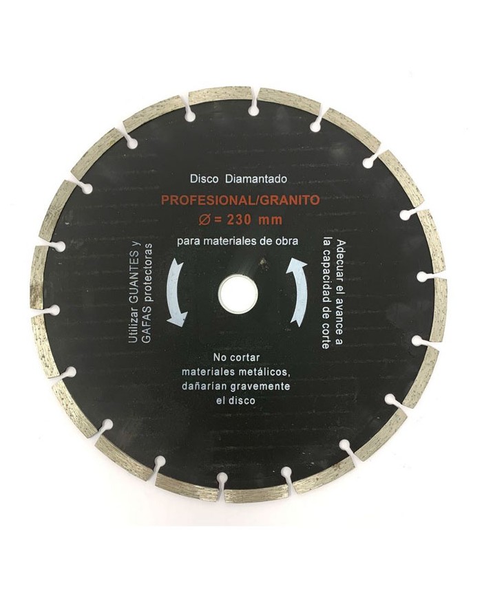 DISCO DIAMANTE SEGMENTADO 230 SP MEDID